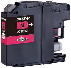 Brother LC-123M Tintenpatrone (Törtchen) für DCP J752DW, J4510, MFC J4x10, magenta Brother LC-123M Tintenpatrone (Törtchen) für DCP J752DW, J4510, MFC J4x10, magenta