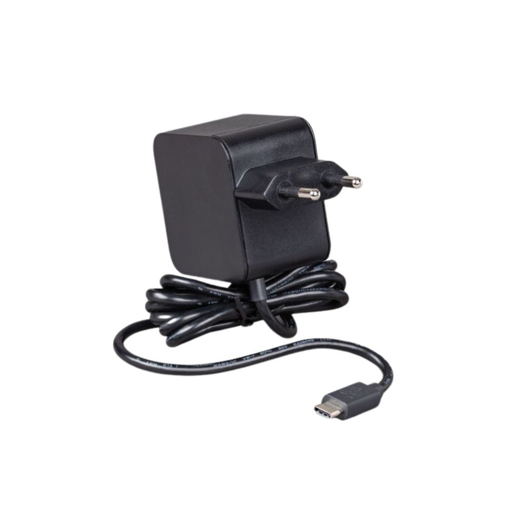 Raspberry Pi 5 USB-C Netzteil 27W, schwarz Raspberry Pi 5 USB-C Netzteil 27W, schwarz