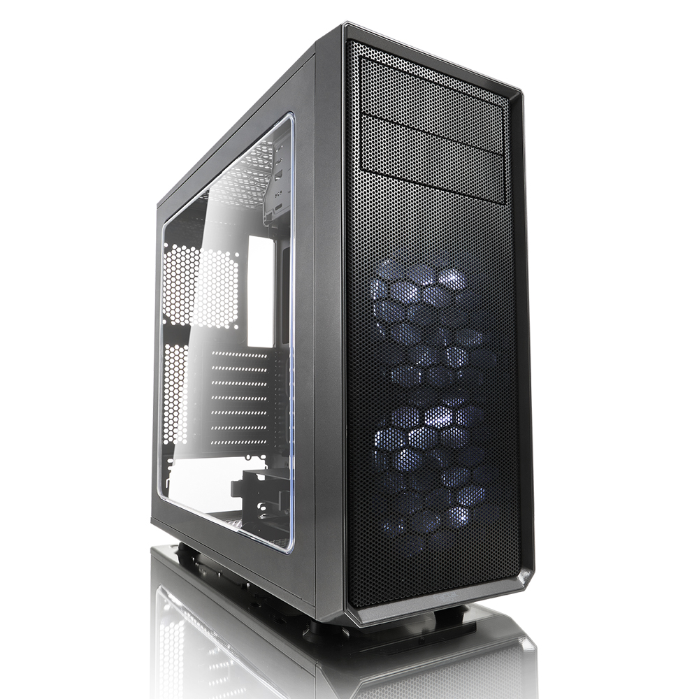 Fractal Design Focus G Grey Window MidiTower Gehäuse, ohne Netzteil Fractal Design Focus G Grey Window MidiTower Gehäuse, ohne Netzteil