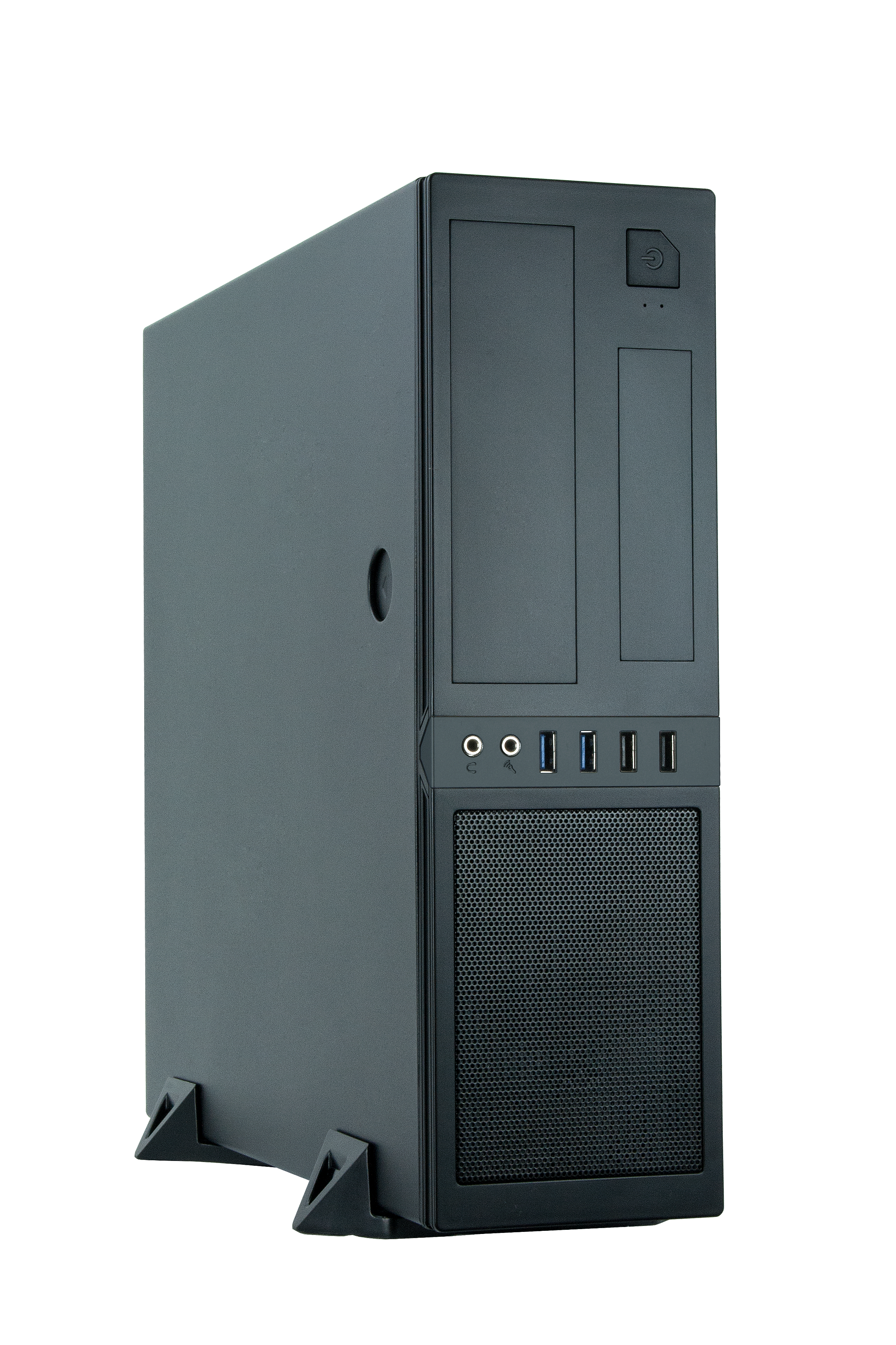 Chieftec CS-12B-300 Minitower mit 300W SFX-Netzteil, schwarz