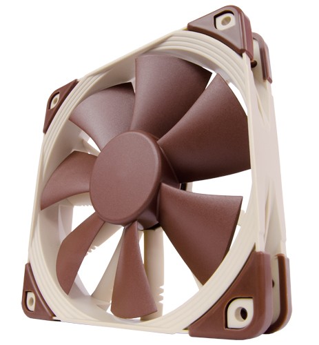 Noctua NF-F12 PWM Gehäuselüfter 120x120x25mm 22dB 4-pol. PWM-Anschluss Noctua NF-F12 PWM Gehäuselüfter 120x120x25mm 22dB 4-pol. PWM-Anschluss