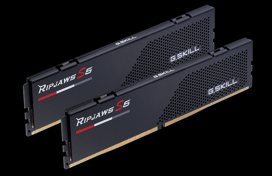 DDR5 G.Skill Ripjaws S5 F5-6000J3040G32GX2-RS5K 64 GB (2x32GB) 6000 MHz / CL30 DDR5 G.Skill Ripjaws S5 F5-6000J3040G32GX2-RS5K 64 GB (2x32GB) 6000 MHz / CL30