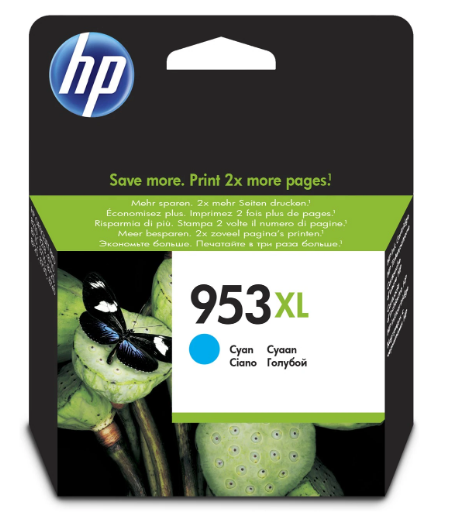 HP 953XL - F6U16AE Tintenpatrone für OJ Pro 8700, cyan HP 953XL - F6U16AE Tintenpatrone für OJ Pro 8700, cyan