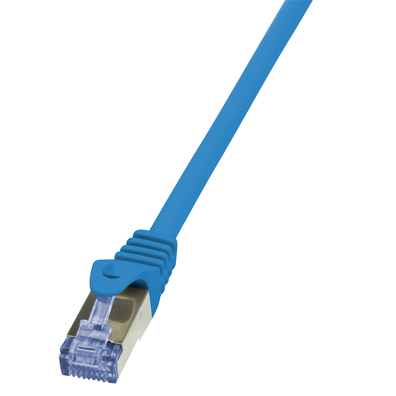 Netzwerk Patchkabel 1m, blau 2xRJ45 Stecker Cat.6A S/FTP PIMF Netzwerk Patchkabel 1m, blau 2xRJ45 Stecker Cat.6A S/FTP PIMF