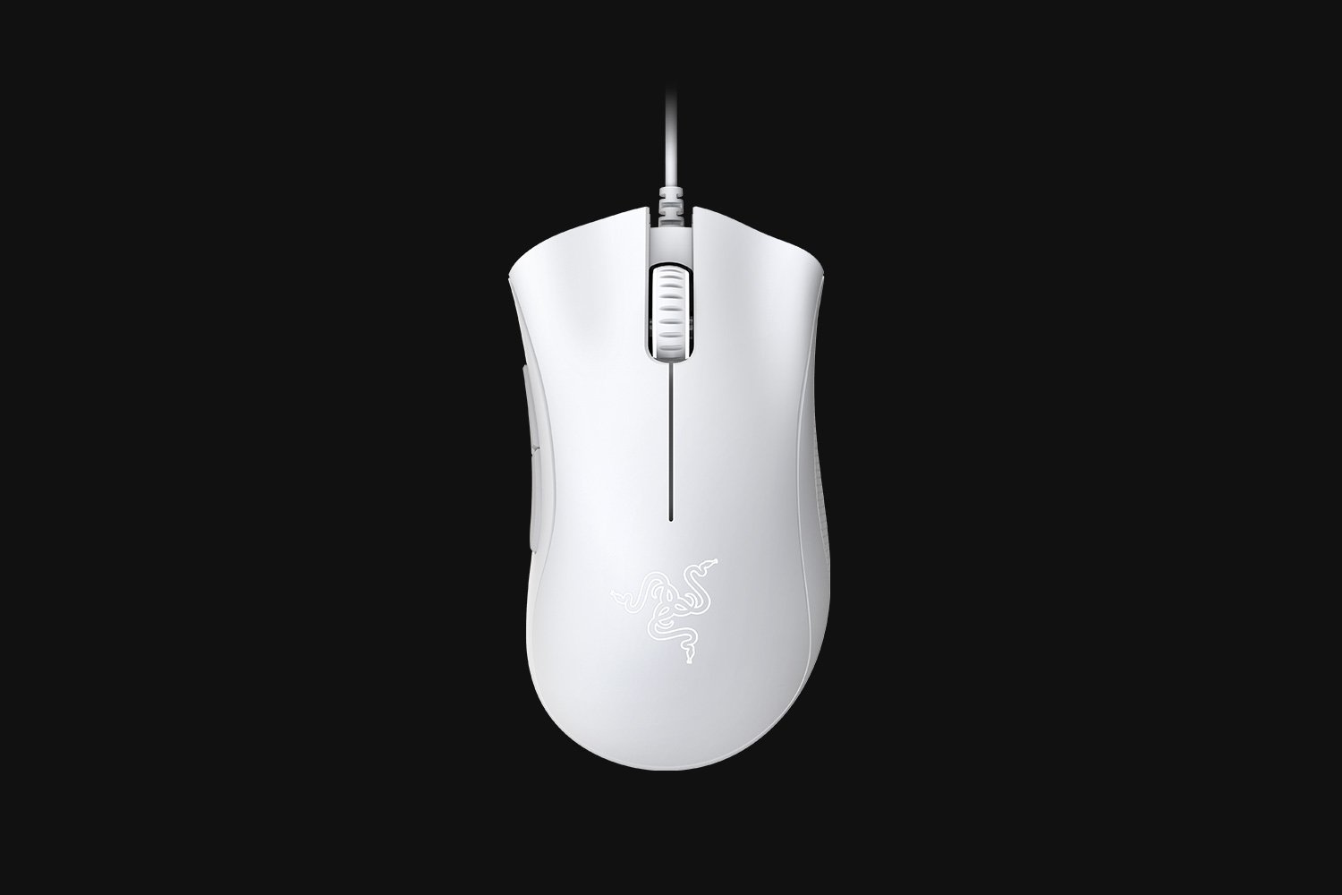 Razer DeathAdder Essential (2021) Gaming Maus, USB weiss