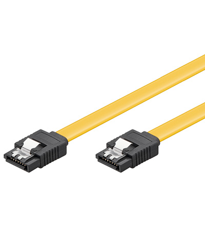 SATA Anschlusskabel 1.5/3/6GBs 2x L-Stecker gerade, 30cm mit Clip SATA Anschlusskabel 1.5/3/6GBs 2x L-Stecker gerade, 30cm mit Clip