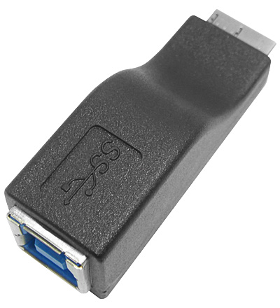 USB 3.0 Adapter 1x USB-B Buchse / 1x Micro USB-B Stecker USB 3.0 Adapter 1x USB-B Buchse / 1x Micro USB-B Stecker