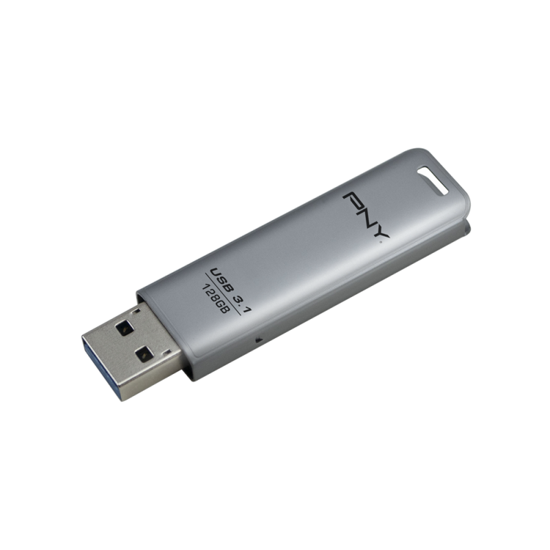 PNY Elite Steel USB Stick 128GB USB 3.1, lesen 80MB/S schreiben 20MB/S