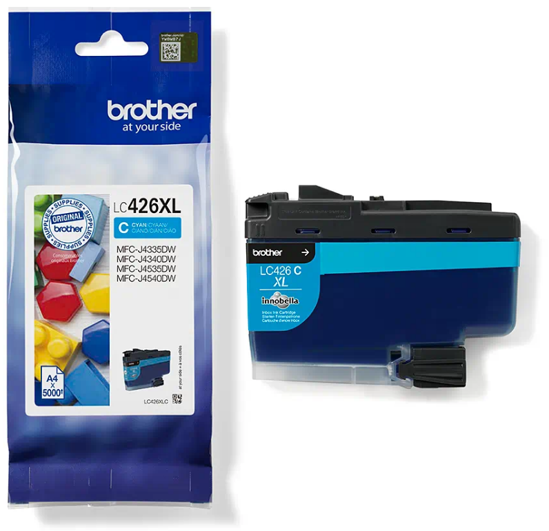 Brother LC-426XLC Tintenpatrone für MFC-J4340DW, J4540DW, cyan für 5000 Seiten Brother LC-426XLC Tintenpatrone für MFC-J4340DW, J4540DW, cyan für 5000 Seiten