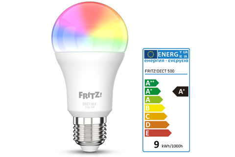 AVM Fritz! DECT 500 - smarte LED-Lampe AVM Fritz! DECT 500 - smarte LED-Lampe