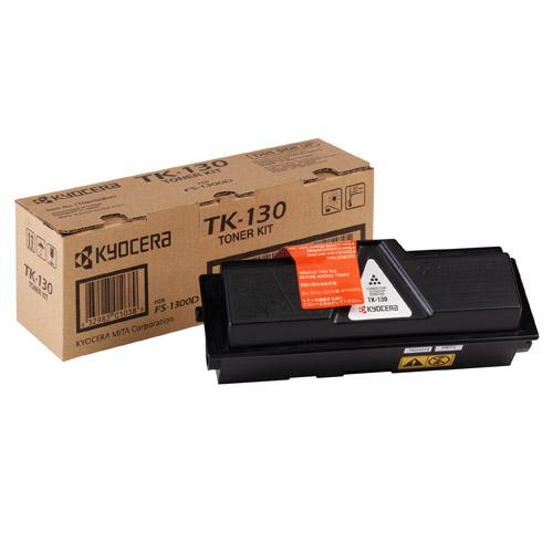 Kyocera Toner TK-130 für FS-1028MFP FS-1128MFP FS-1300D FS-1300DN, 7200 Seiten schwarz Kyocera Toner TK-130 für FS-1028MFP FS-1128MFP FS-1300D FS-1300DN, 7200 Seiten schwarz