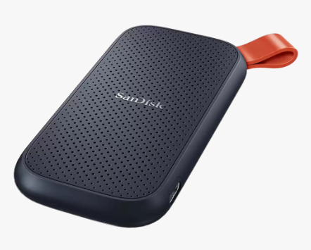 SanDisk SDSSDE30 Portable 1TB USB 3.2 Typ-C Gen.2 extern, schwarz SanDisk SDSSDE30 Portable 1TB USB 3.2 Typ-C Gen.2 extern, schwarz