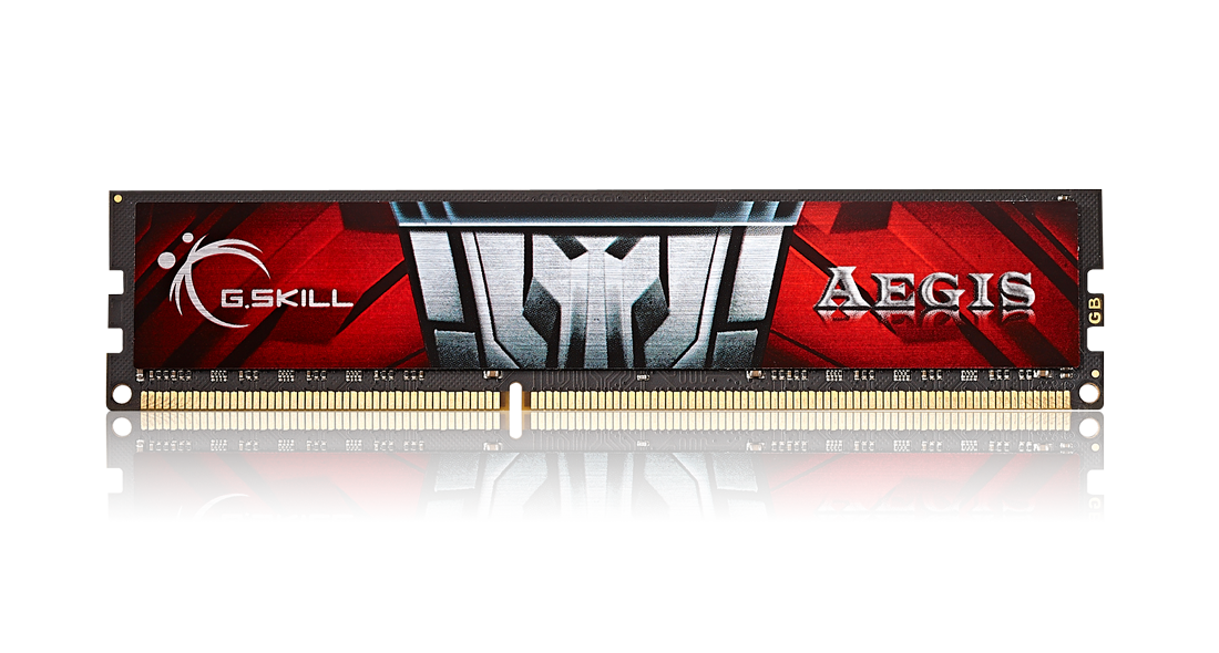 DDR3 RAM G.Skill Aegis F3-1600C11S-8GNT, 8192MB, 1.5V, 1600MHz PC3-12800 CL11, 240 polig DDR3 RAM G.Skill Aegis F3-1600C11S-8GNT, 8192MB, 1.5V, 1600MHz PC3-12800 CL11, 240 polig