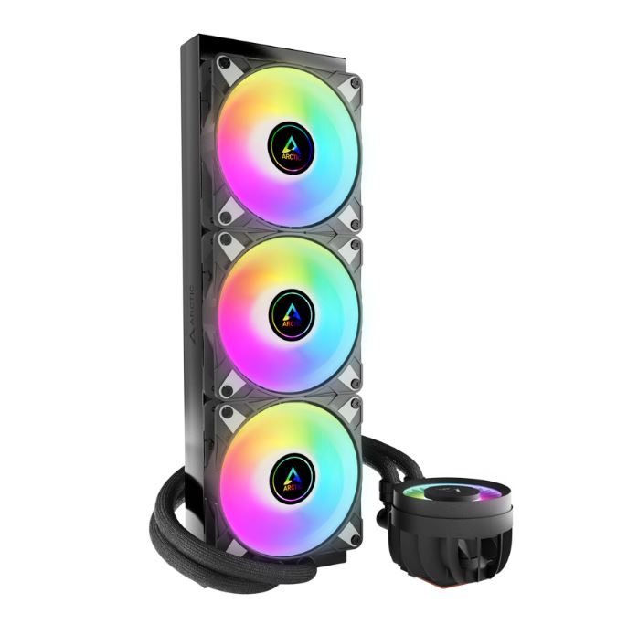 ARCTIC Liquid Freezer III Pro 360 ARGB Black Wasserkühlung für Intel und AMD Prozessoren, 3x120mm Lüfter ARCTIC Liquid Freezer III Pro 360 ARGB Black Wasserkühlung für Intel und AMD Prozessoren, 3x120mm Lüfter