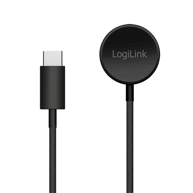 Logilink Wireless charger for Samsung watch, black, 1 m