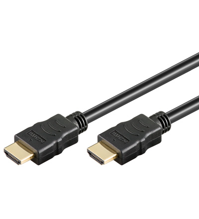 HDMI - HDMI Anschlusskabel schwarz 2 Meter 1x HDMI Stecker / 1x HDMI Stecker HDMI - HDMI Anschlusskabel schwarz 2 Meter 1x HDMI Stecker / 1x HDMI Stecker