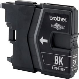 Brother LC-985BK Tintenpatrone für DCP J125 J315W J515W MFC J220 J265W J410 J415W, schwarz Brother LC-985BK Tintenpatrone für DCP J125 J315W J515W MFC J220 J265W J410 J415W, schwarz