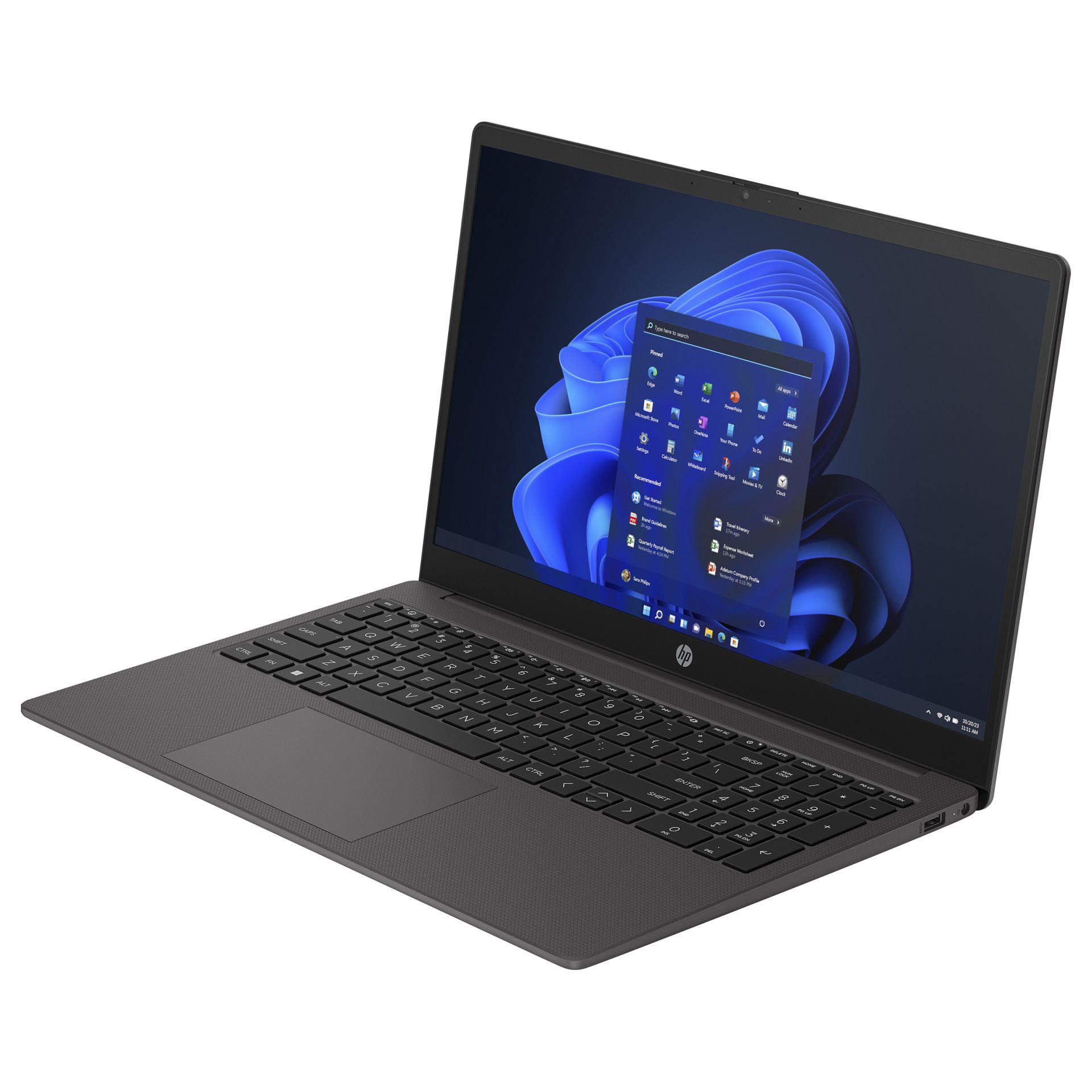 HP 250 G10 Notebook 39,6cm (15,6") Full-HD Win11H i5-1334U 16GB-RAM 512GB-SSD CAM BT, schwarz
