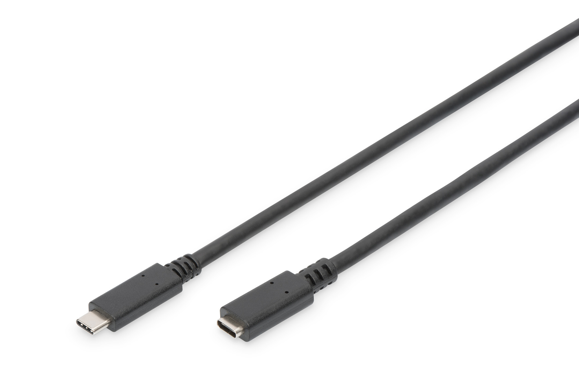 USB C/C Verlängerung 1,5 M. - USB Typ C-Stecker > USB Typ C-Buchse, schwarz