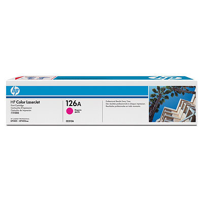 HP Toner CE313A für LJ Pro 100 M175a, M175nw, CP1025, 1000 Seiten magenta HP Toner CE313A für LJ Pro 100 M175a, M175nw, CP1025, 1000 Seiten magenta