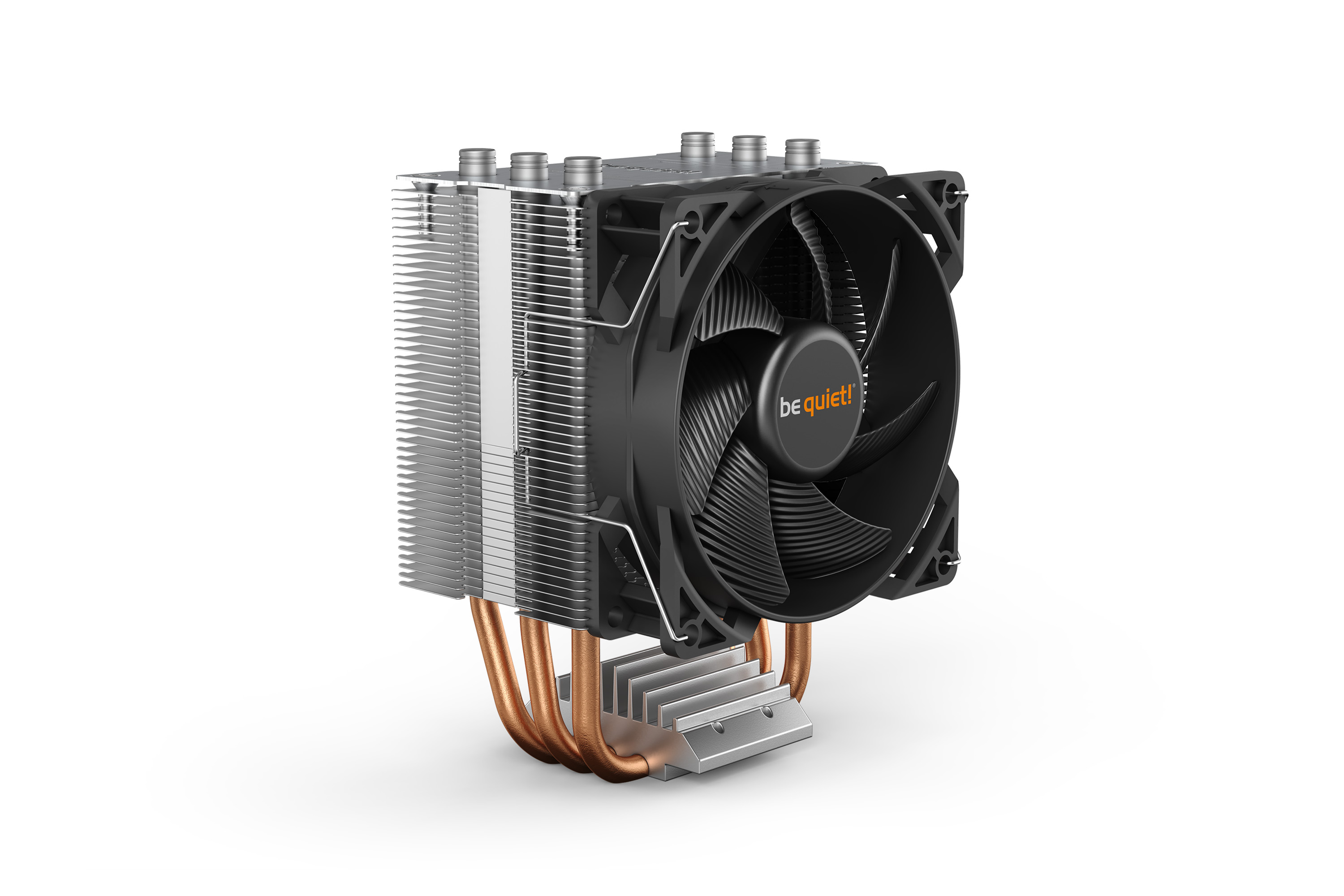 be quiet! Pure Rock Slim 2 CPU-Kühler für Intel und AMD Prozessoren