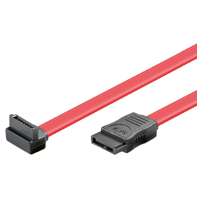 SATA Anschlusskabel 1.5/3GBs 1x L-Stecker/1x 90° unten L-Stecker, 100cm SATA Anschlusskabel 1.5/3GBs 1x L-Stecker/1x 90° unten L-Stecker, 100cm
