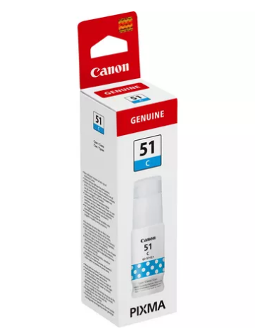 Canon GI-51 C Tintenpatrone für G1520, G2520, G2560, G3520, G3560 cyan Canon GI-51 C Tintenpatrone für G1520, G2520, G2560, G3520, G3560 cyan
