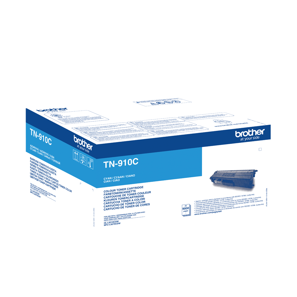 Brother Toner TN-910C für HL-L9310 / MFC-L9570, 9000 Seiten, cyan Brother Toner TN-910C für HL-L9310 / MFC-L9570, 9000 Seiten, cyan