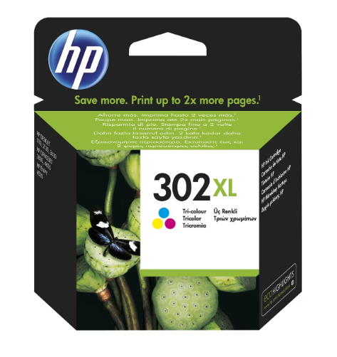 HP 302XL color - F6U67AE Tintenpatrone für DJ 1110 2130 3630, OJ 3830 4650 dreifarbig HP 302XL color - F6U67AE Tintenpatrone für DJ 1110 2130 3630, OJ 3830 4650 dreifarbig