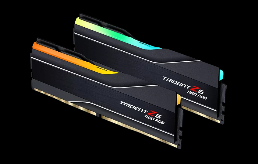 DDR5 G.Skill Trident Z5 Neo RGB - 32 GB (2x16GB) 6000 MHz / CL32 DDR5 G.Skill Trident Z5 Neo RGB - 32 GB (2x16GB) 6000 MHz / CL32