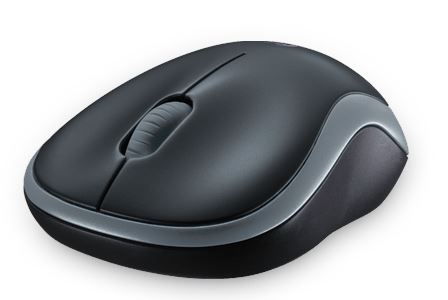 Logitech M185 Wireless Optical Mouse USB, schwarz/grau Logitech M185 Wireless Optical Mouse USB, schwarz/grau