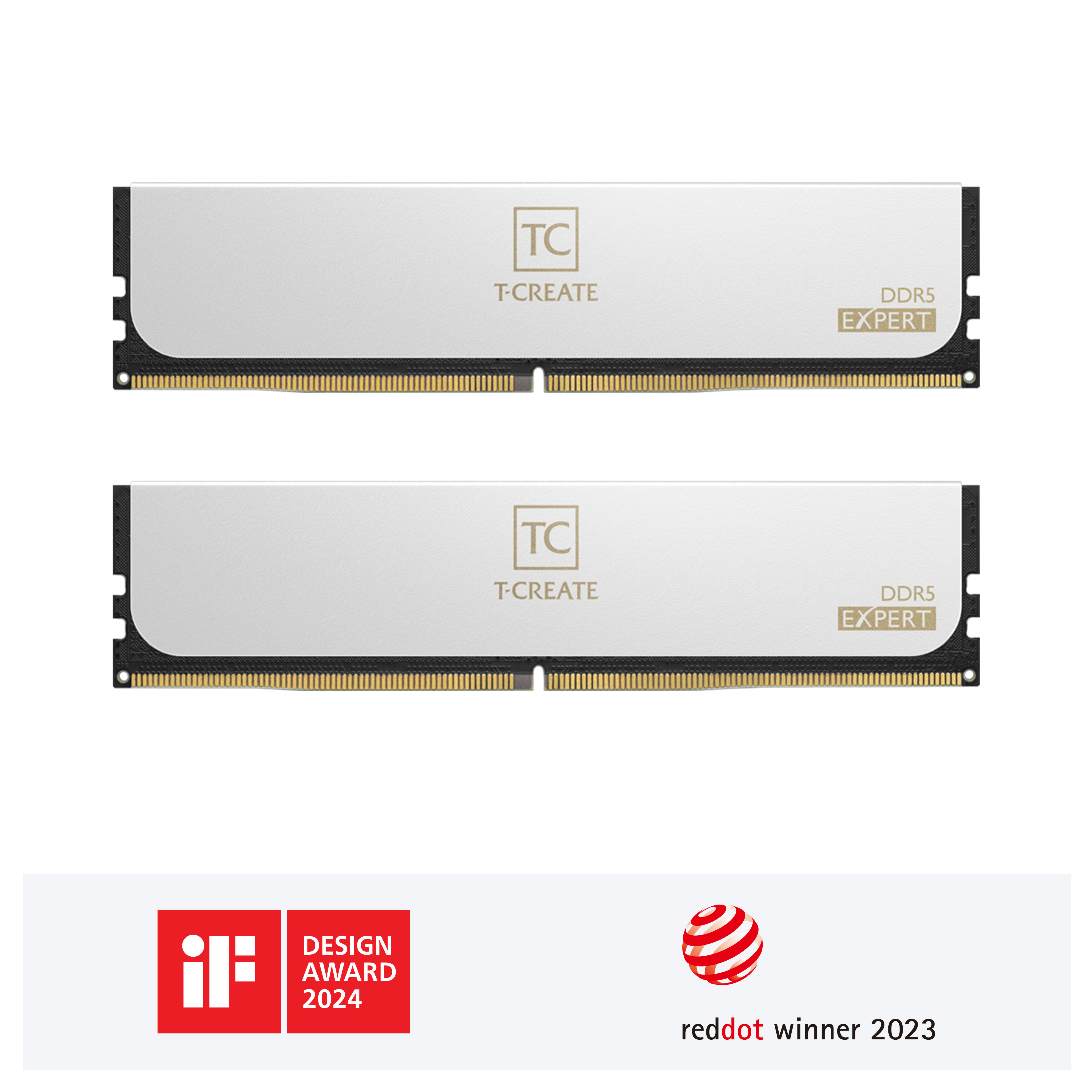 DDR5 RAM Team T-CREATE EXPERT white 32GB (2x16) 6000MHz CL30