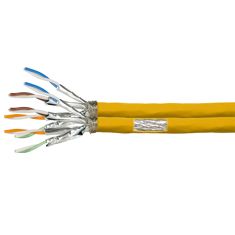 Netzwerk Duplex-Installationskabel 2x 100m Kabelrolle, Cat.7a unkonfektioniert, starr S/FTP Netzwerk Duplex-Installationskabel 2x 100m Kabelrolle, Cat.7a unkonfektioniert, starr S/FTP