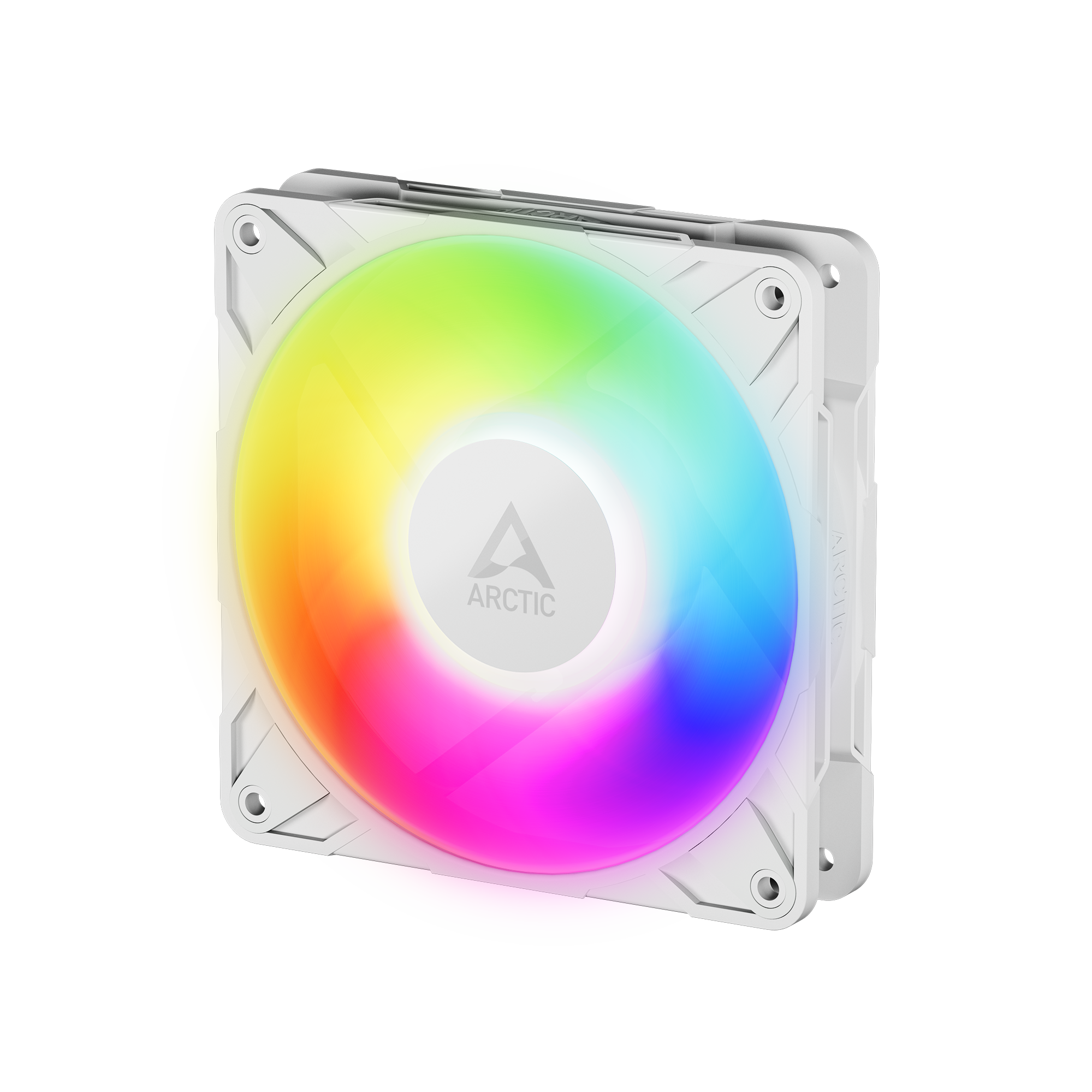 Arctic P12 Pro A-RGB PC-Lüfter 120x120x25mm 4-pol. PWM-Stecker, weiß