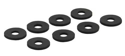 Entkoppler für Festplatten &amp; Lüfter 8er Set  Gummilagerungen zur Vibrationsdämpfung