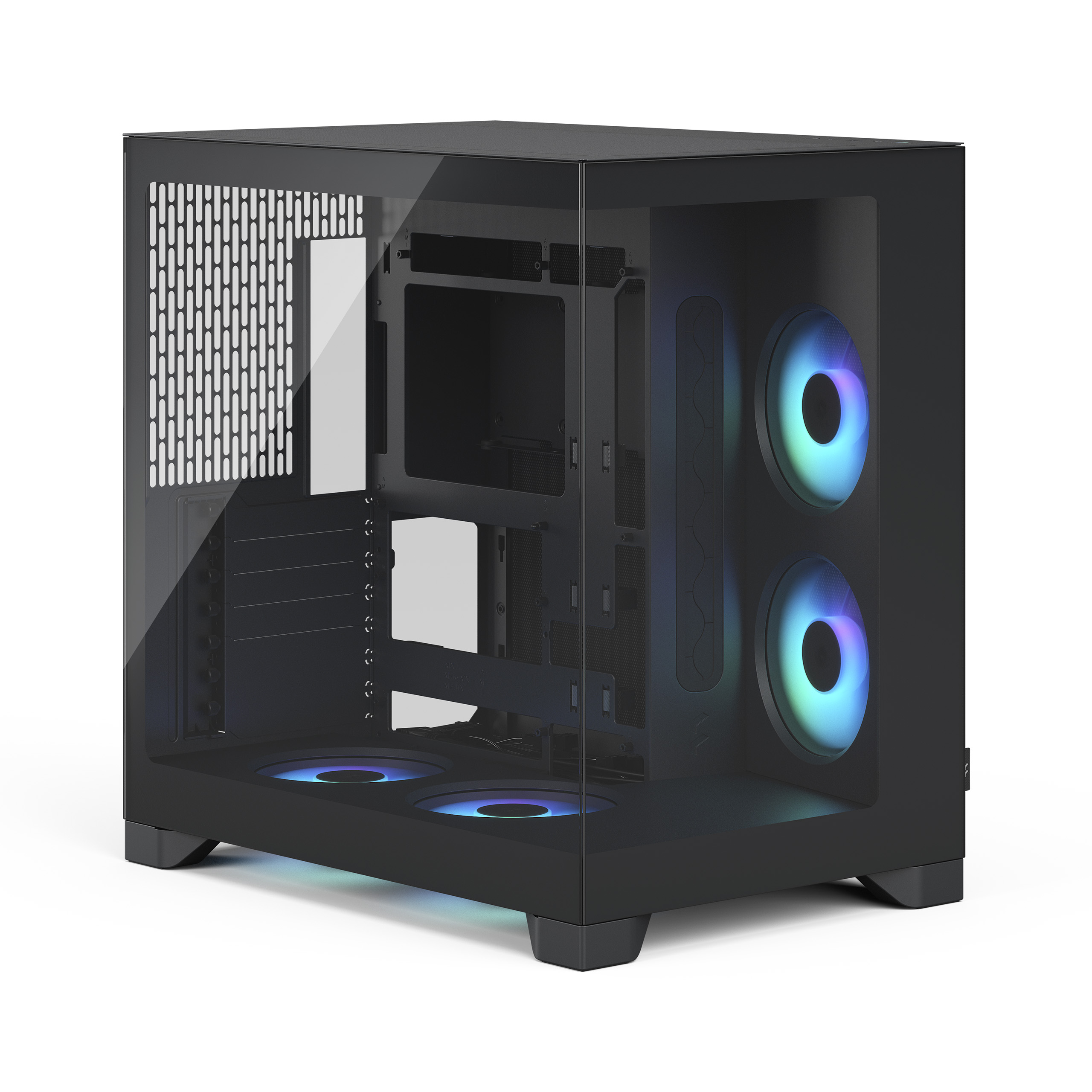 Fractal Design Pop 2 Vision RGB schwarz, Panorama Tower Gehäuse, ohne Netzteil