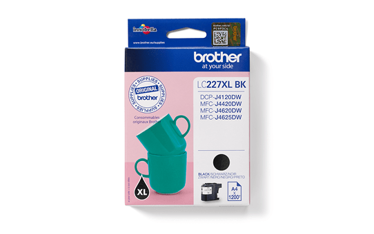 Brother LC-227XLBK Tintenpatrone (Becher) für DCP J4120 MFC J4420 J4620 J4625, schwarz Brother LC-227XLBK Tintenpatrone (Becher) für DCP J4120 MFC J4420 J4620 J4625, schwarz