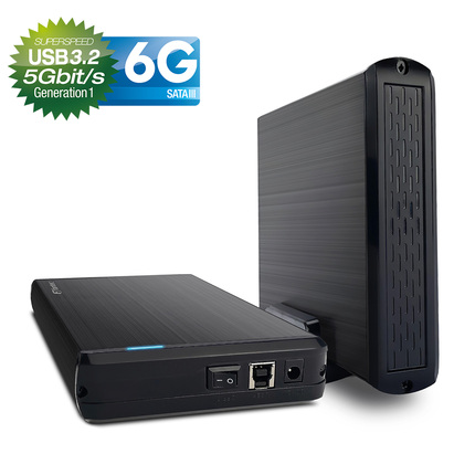 FANTEC DB-G35U3-6G USB 3.2 Gehäuse für 3,5" SATA-HDD