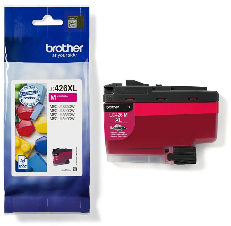 Brother LC-426XLM Tintenpatrone für MFC-J4340DW, J4540DW, magenta für 5000 Seiten Brother LC-426XLM Tintenpatrone für MFC-J4340DW, J4540DW, magenta für 5000 Seiten