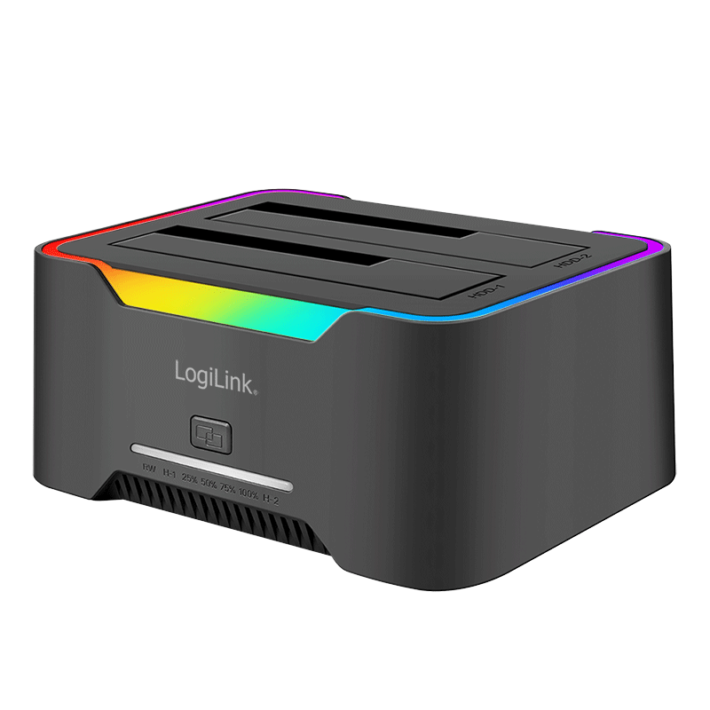 Logilink Docking- &amp; Klonstation  2,5" &amp; 3,5" SATA, USB3.2 Type A + C