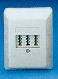 TAEAP NFF Aufputz - Dose, 6 Polig, beige