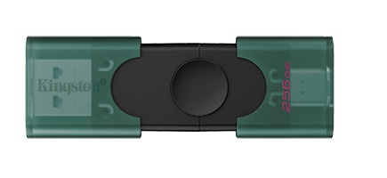 Kingston DataTraveler Duo USB-A+C Stick 256GB USB 3.2 Flash Drive