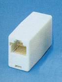 TEL-Verbinder 1x RJ11 Buchse / 1x RJ11 Buchse 6P4C, weiss TEL-Verbinder 1x RJ11 Buchse / 1x RJ11 Buchse 6P4C, weiss