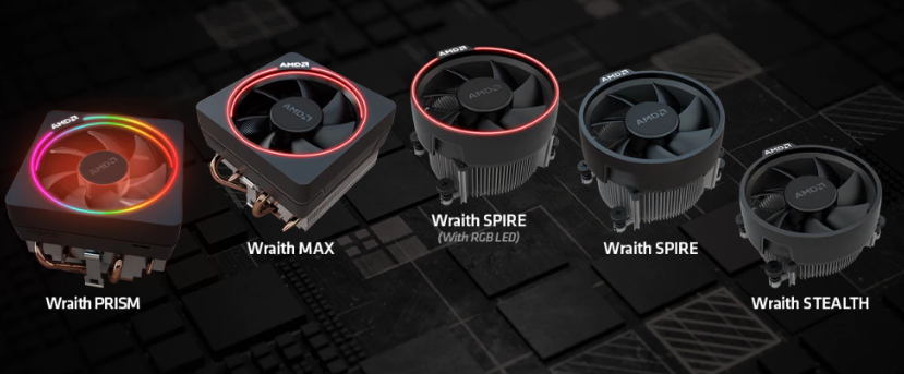 Original AMD Wraith Stealth Kühler für AM4 Ryzen