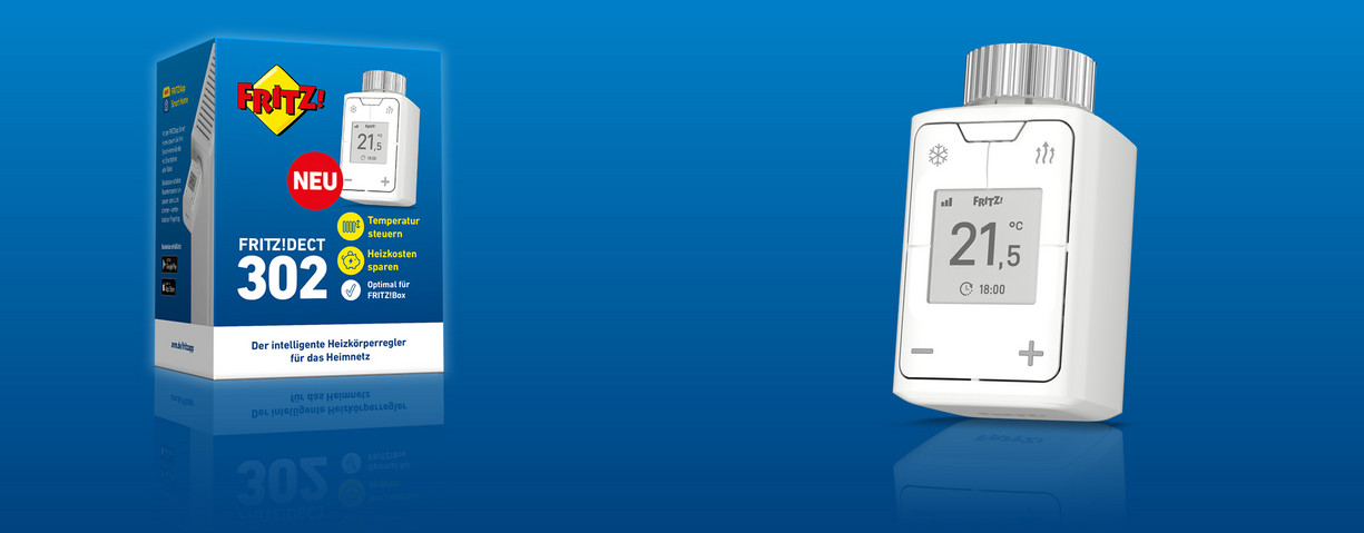AVM Fritz! DECT 302 Heizkörperregler AVM Fritz! DECT 302 Heizkörperregler