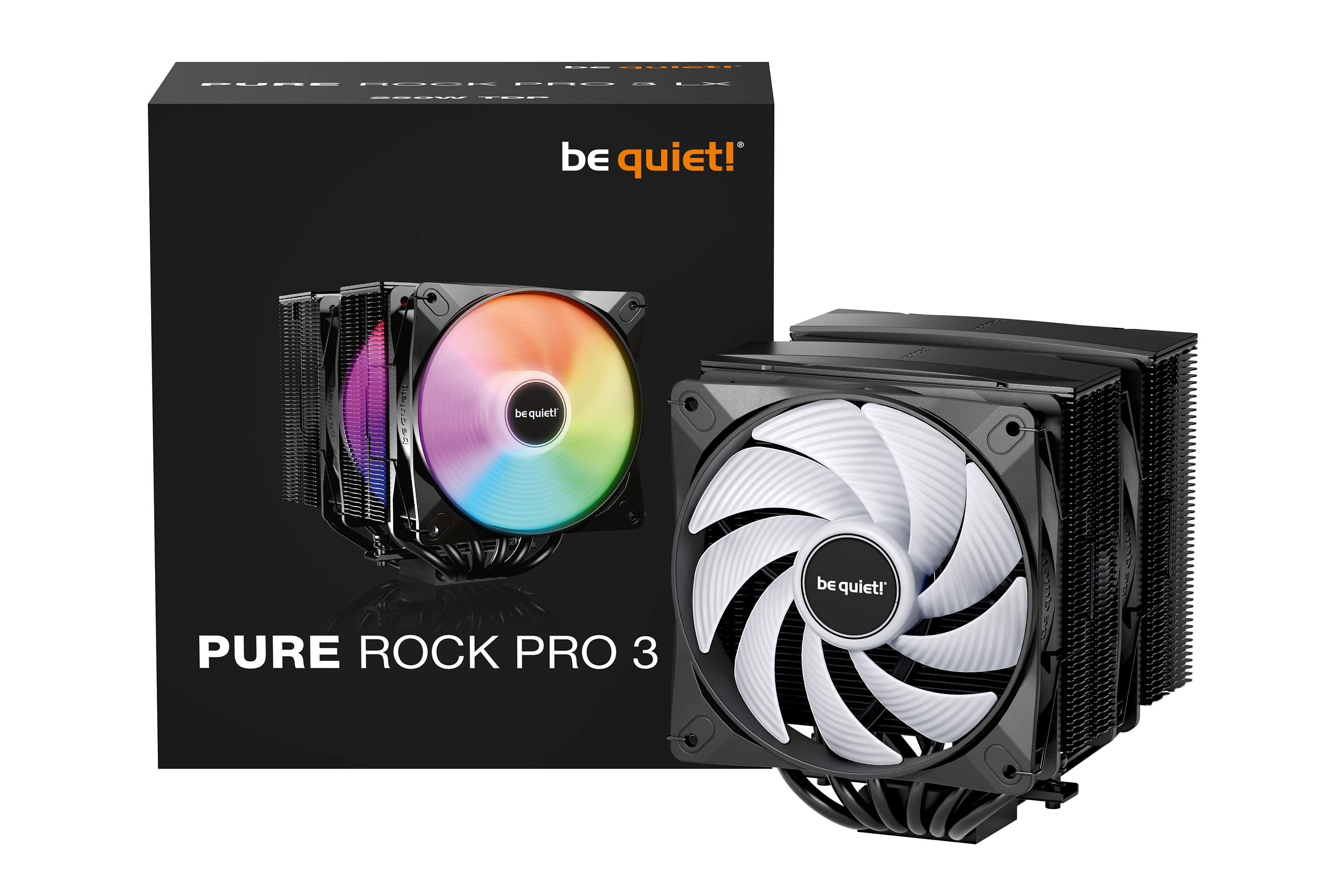 be quiet! Pure Rock Pro 3 LX CPU-Kühler für Intel und AMD Prozessoren be quiet! Pure Rock Pro 3 LX CPU-Kühler für Intel und AMD Prozessoren