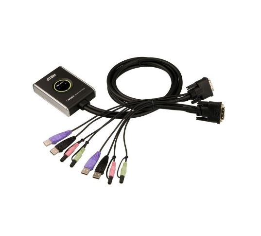 ATEN KVM Switch CS682-AT 2-Port Pocket  USB / DVI, 1User/2PC