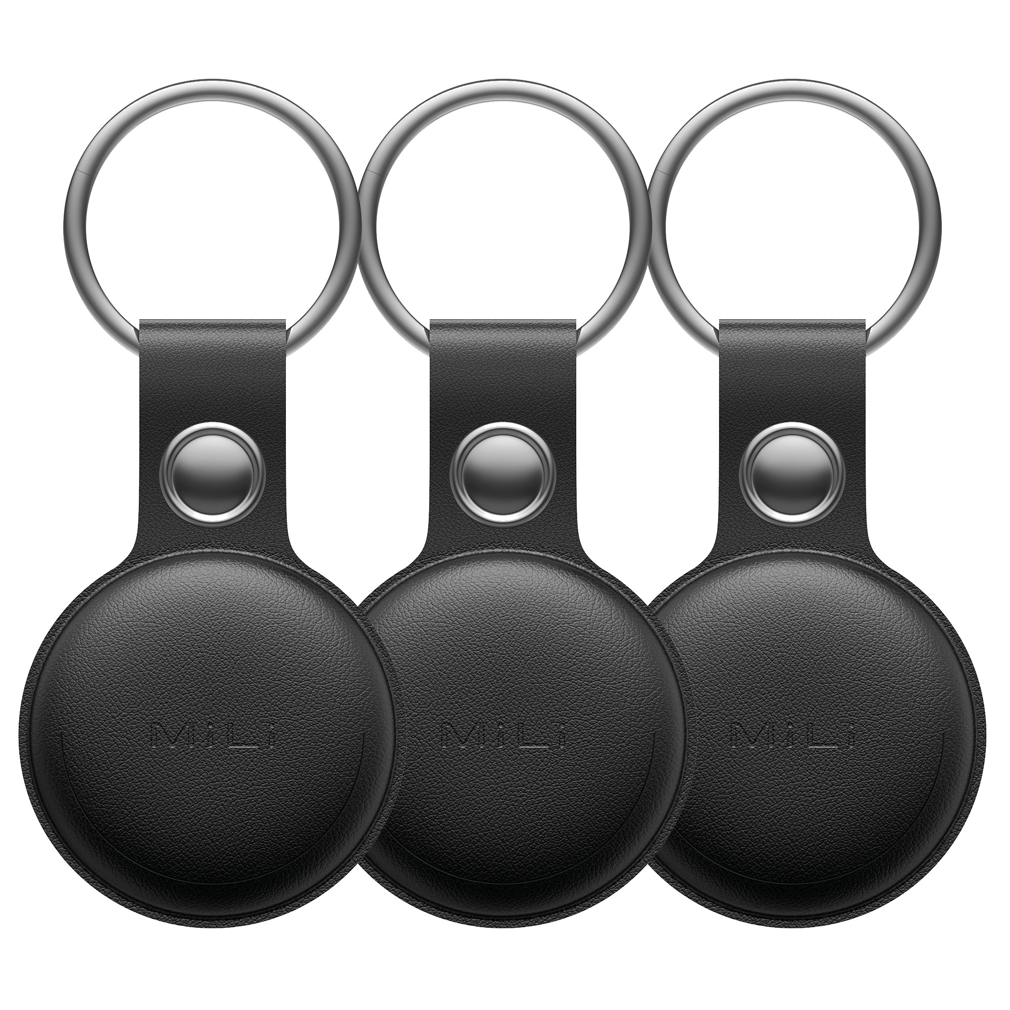 Ultron MiTag Apple zertifizierter Tag, 3 Stück Schwarz