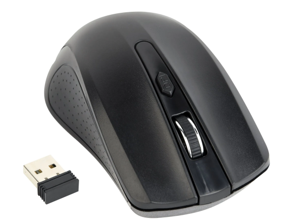 Gembird Cordless Optical Mouse USB, Scrollrad, 4-Tasten, schwarz Gembird Cordless Optical Mouse USB, Scrollrad, 4-Tasten, schwarz
