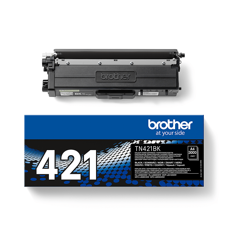 Brother Toner TN421BK für HL-L8260 HL-L8360CDW, 1500 Seiten, schwarz Brother Toner TN421BK für HL-L8260 HL-L8360CDW, 1500 Seiten, schwarz